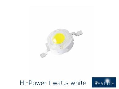 LED Hi-Power 1w White (Cool White)